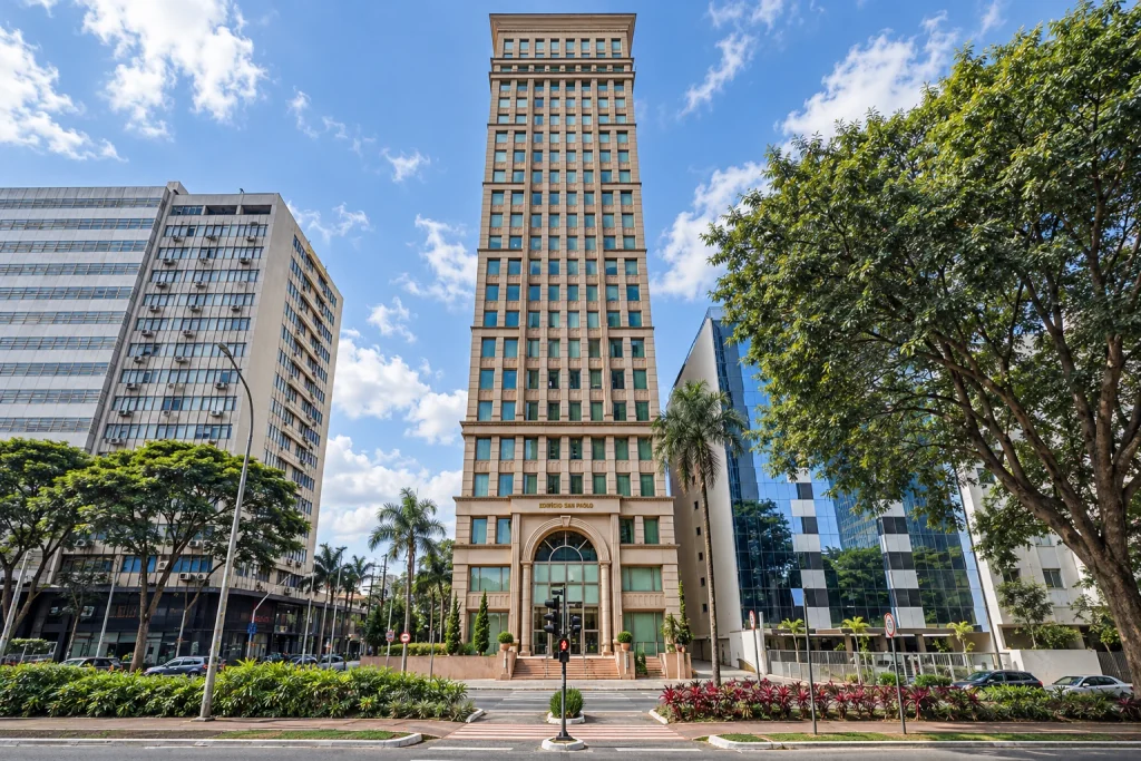 Fachada da sede de São Paulo na Avenida Brigadeiro Faria Lima